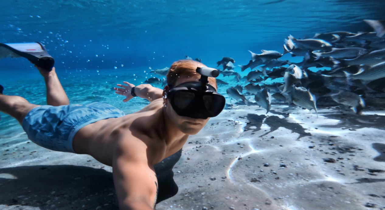 Schnorcheln mit der Insta360 GO 3S